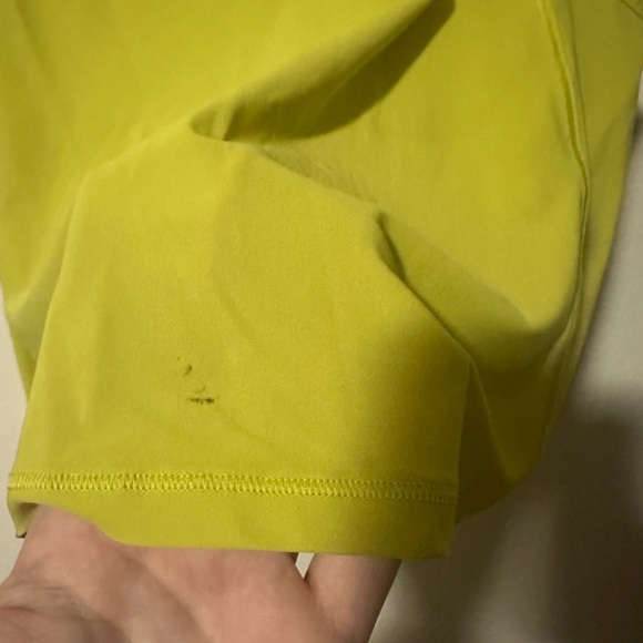 Lululemon Sculpt Tank *Cropped Yellow Pear W1CH5S fits like a 10 - Picture 7 of 8